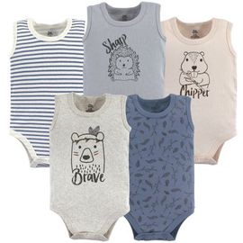 Yoga Sprout Yoga Sprout 5Pk Sleeveless Bodysuits