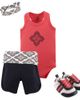 Yoga Sprout Yoga Sprout Cotton Layette and Shoe Set - 1
