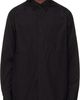 YOHJI YAMAMOTO YOHJI YAMAMOTO Black Big Standard Chain Stitch Shirt - 1