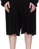 YOHJI YAMAMOTO YOHJI YAMAMOTO Black Cotton & Linen Jersey Shorts - 1