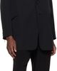 YOHJI YAMAMOTO YOHJI YAMAMOTO Black Double Button Blazer - 4