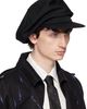 YOHJI YAMAMOTO YOHJI YAMAMOTO Black Gabardine Darts Casquette Cap - 2