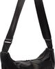 YOHJI YAMAMOTO YOHJI YAMAMOTO Black Scratch Horse Leather Half Moon Shoulder Bag - 2