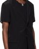 YOHJI YAMAMOTO YOHJI YAMAMOTO Black Short Sleeve Blazer - 2