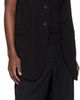 YOHJI YAMAMOTO YOHJI YAMAMOTO Black Short Sleeve Blazer - 4