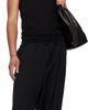 YOHJI YAMAMOTO YOHJI YAMAMOTO Black Single Jersey V Neck Tank Top - 4