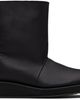 YOHJI YAMAMOTO YOHJI YAMAMOTO Black Soft Matt BK High-Top Boots - 1