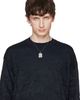 YOHJI YAMAMOTO YOHJI YAMAMOTO Devil Plate Pendant Necklace - 2