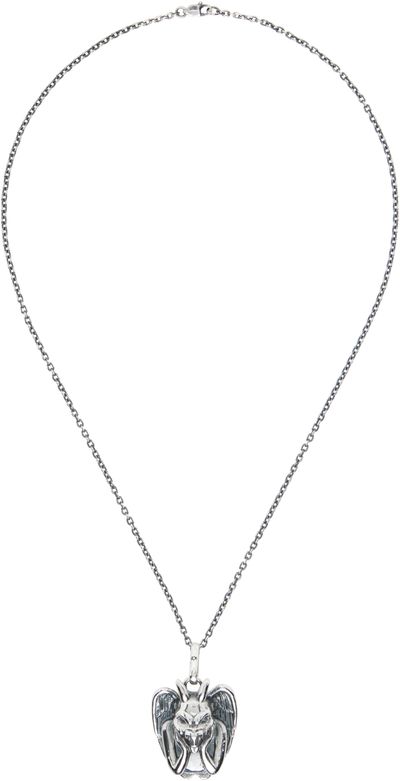 YOHJI YAMAMOTO YOHJI YAMAMOTO Gargoyle Pendant Necklace