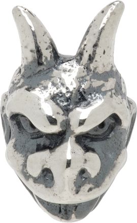 YOHJI YAMAMOTO YOHJI YAMAMOTO Gargoyle Pierce Single Earring