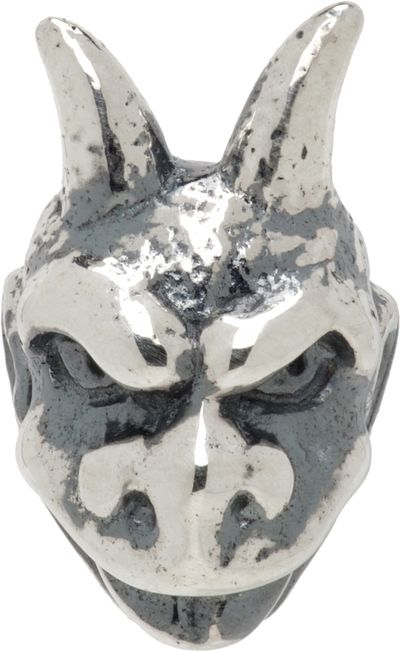 YOHJI YAMAMOTO YOHJI YAMAMOTO Gargoyle Pierce Single Earring