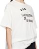 YOHJI YAMAMOTO YOHJI YAMAMOTO Off-White 'La Révolution' Short Sleeve T-shirt - 2