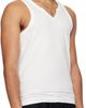 YOHJI YAMAMOTO YOHJI YAMAMOTO Off-White Single Jersey V Neck Tank Top - 2