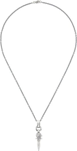 YOHJI YAMAMOTO YOHJI YAMAMOTO Wolf Dagger Pendant Necklace