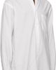 YOKE YOKE White Cotton Silk Lawn Loosed Shirt - 2