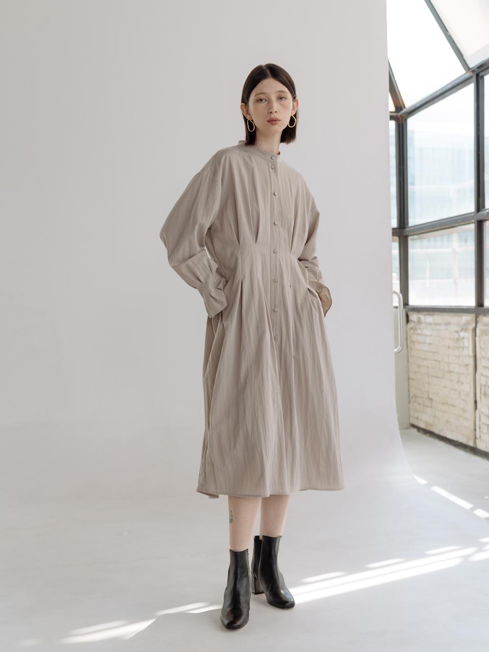 YOUNESS Anne Dart Detail Dress