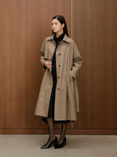 YOUNESS Multi Flap Trench Coat