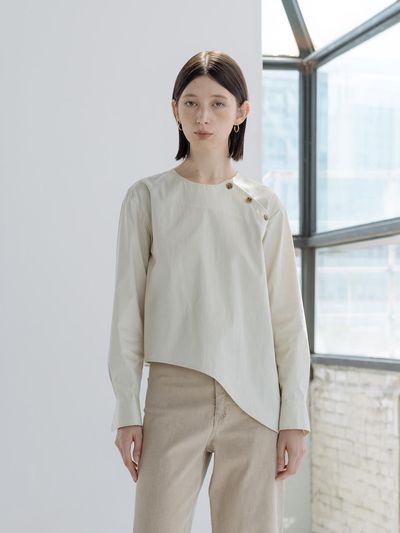 YOUNESS New Wave Hem Shirt