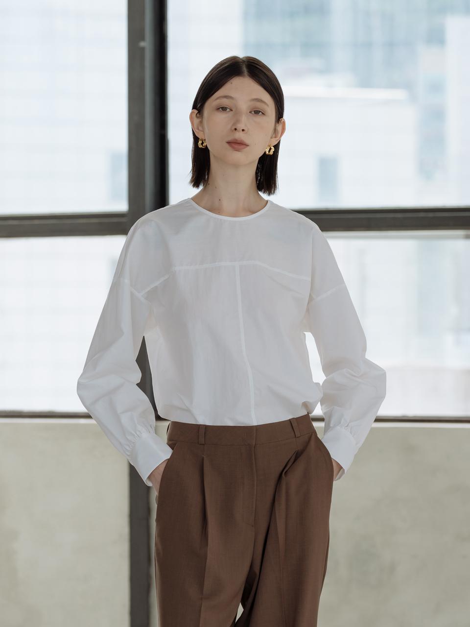 YOUNESS White Tina Essential Shirt