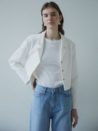 Your name Here Classic Tailored Blouse _2 Colors