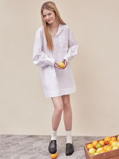 Your name Here Marine Blouse & Dress (2Color) Y4T024