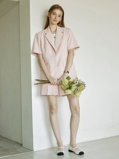 Your name Here Pleated Skirt Pants_3 Colors