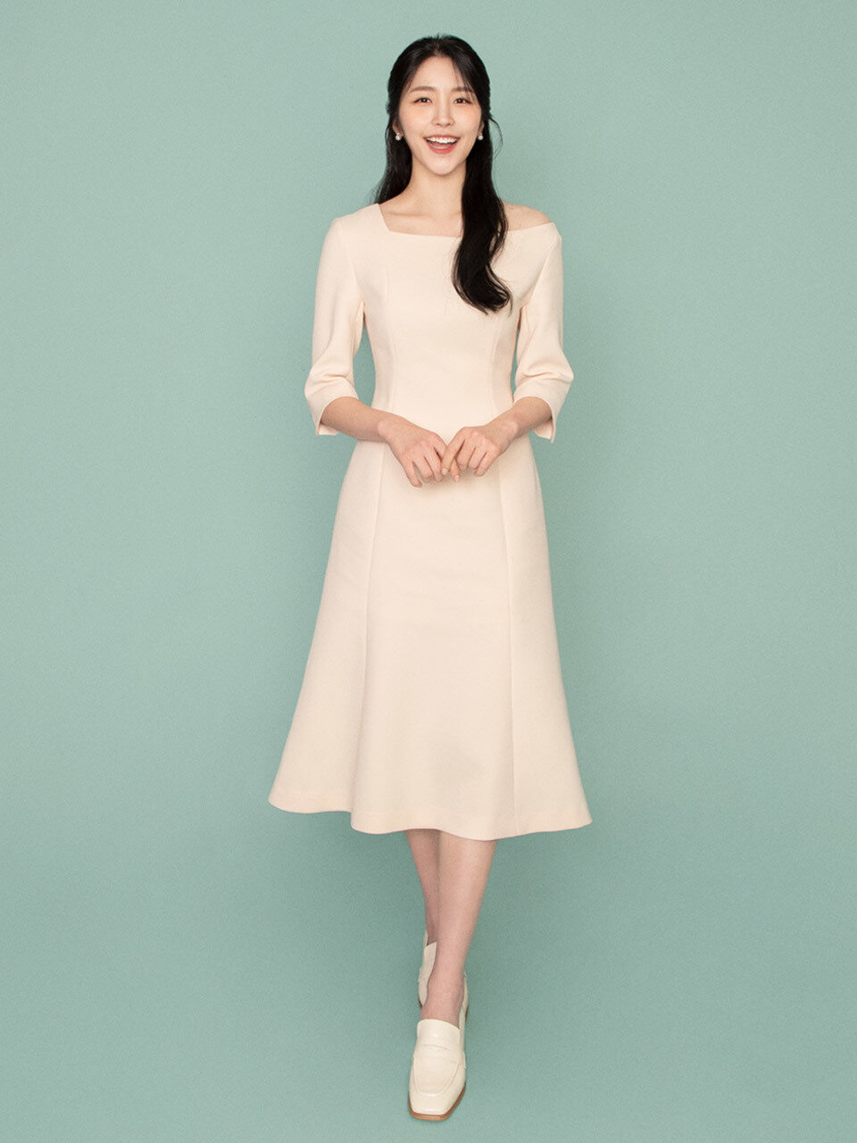 Your name Here Signature Cut Out Dress _ 2 Colors