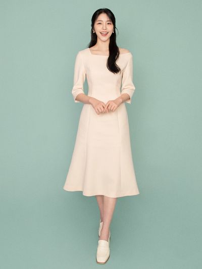 Your name Here Signature Cut Out Dress _ 2 Colors