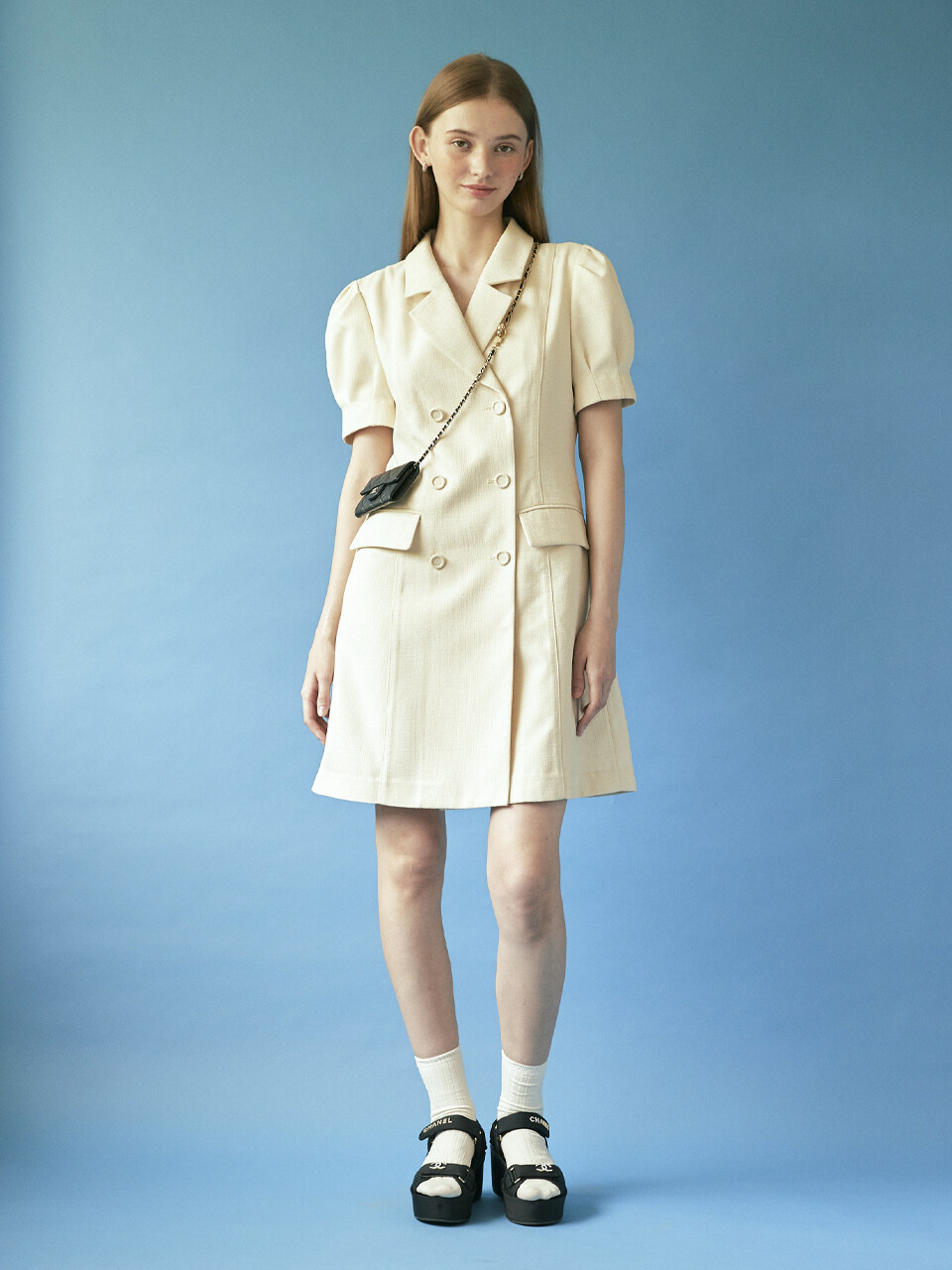 Your name Here Tweed Dress_2 Colors