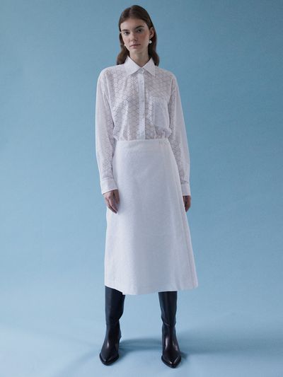Your name Here Unbalanced Co-ord Set Wrap Skirt _2 Colors