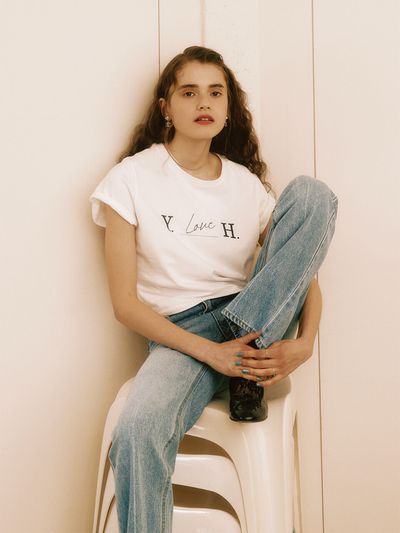 Your name Here Your Name Here LOVE Crop T-shirt _4 Colors