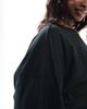 Yours Yours oversized boxy t-shirt in black - 2