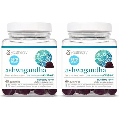 Youtheory Youtheory Ashwagandha Organic Stress Energy Support Gummies 60ct