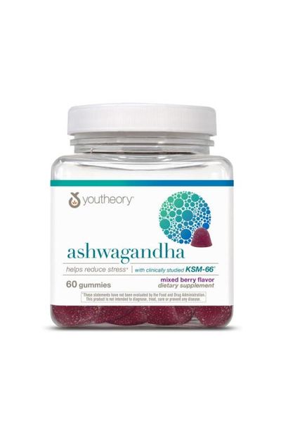 Youtheory Youtheory Ashwagandha Stress Relief Mixed Berry Gummies 60 Gummies