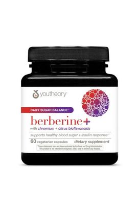 Youtheory Youtheory Berberine Daily Sugar Balance Supplement 600mg
