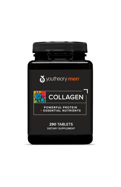 Youtheory Youtheory Collagen Daily Supplement for Men Hair Skin Support 290 Tablets