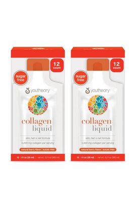 Youtheory Youtheory Collagen Liquid Berry Flavor Single Serving 2 Packets