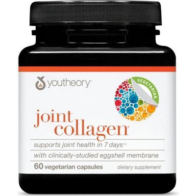 Youtheory Youtheory Joint Collagen Vegetarian Supplement with Eggshell Membrane and Boswellia Extract 60 Vegetarian Capsules