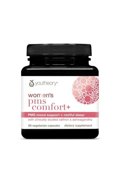 Youtheory Youtheory PMS Comfort+ Vegetarian Capsule Supplement 60 vegetarian capsules
