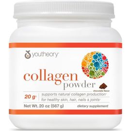 Youtheory Youtheory Premium Hydrolyzed Collagen Powder with Vitamin C and Biotin 20 oz