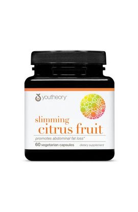 Youtheory Youtheory Slimming Citrus Fruit Vegan Health Supplement with Chromium 60 Vegetarian Capsules