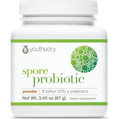 Youtheory Youtheory Spore Probiotic Powder Vegan Gut Health Supplement 3.45 oz