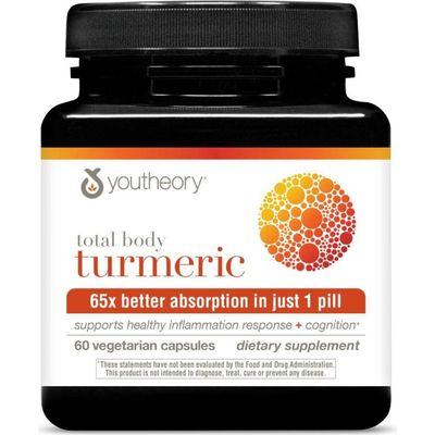Youtheory Youtheory Total Body Turmeric Vegetarian Capsules 60 Count