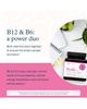 Youtheory Youtheory Vegan B12 and B6 Brain Health Energy Support Supplement 60 Vegetarian Capsules - 4