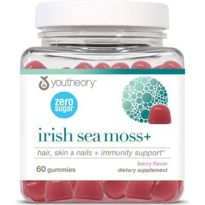 Youtheory Youtheory Zero Sugar Irish Sea Moss Gummy Supplement 60 Count