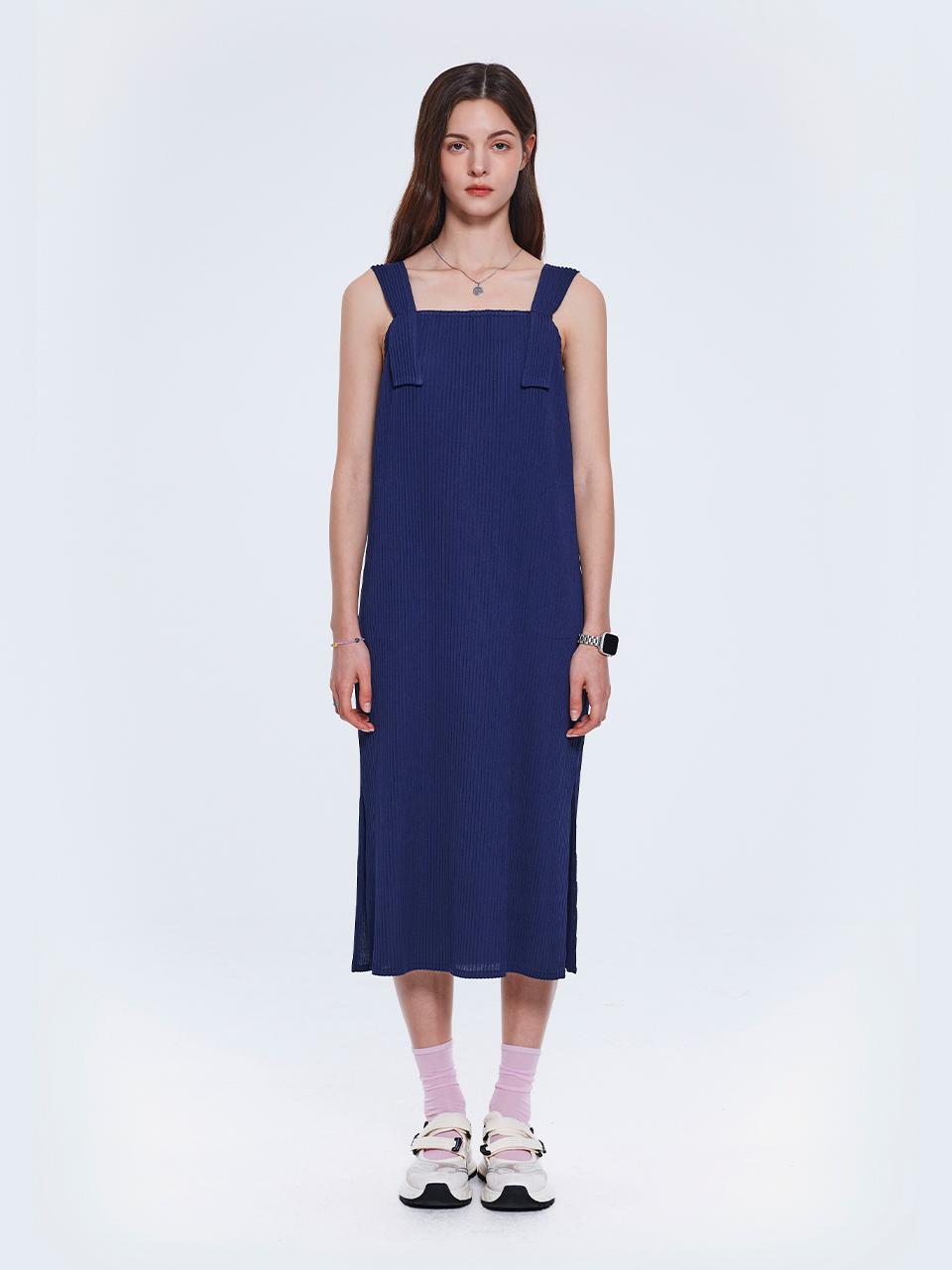 yoyoyoy Shoulder strap jersey dress_AI06WNPOP14