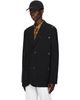 Y/Project Y/Project Black Snap Panel Blazer - 4