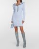 Y/Project Y/Project Chain-embellished wool minidress - 2