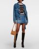 Y/Project Y/Project Cut-out denim miniskirt - 2