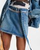 Y/Project Y/Project Cut-out denim miniskirt - 4
